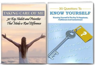 30 Habits To Take Care Of Me Report, 30 Questions To Know Yourself Reports PLR