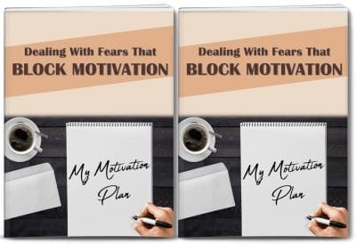 fears that block motivation plr