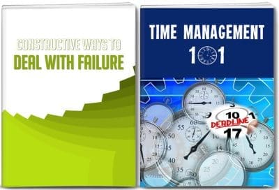 time management and failure PLR