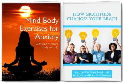 anxiety and gratitude content with PLR rights