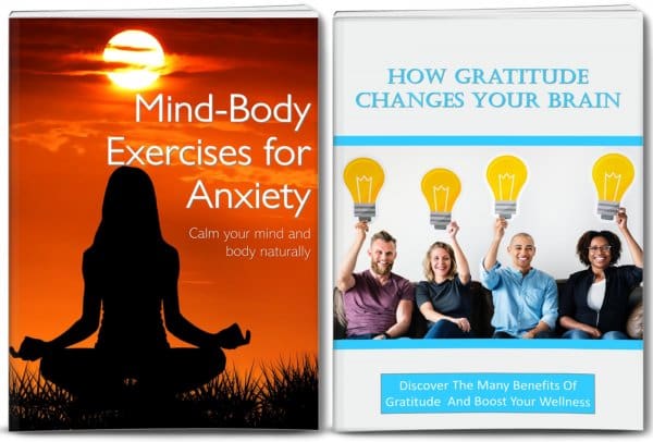 anxiety and gratitude content with PLR rights