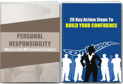 Build Confidence and Take Personal Responsibility Content Pack with PLR