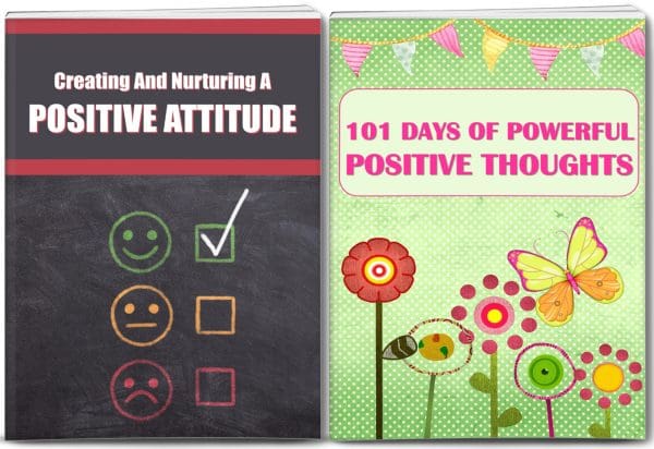 Positive Thinking: Developing A Positive Attitude Giant PLR