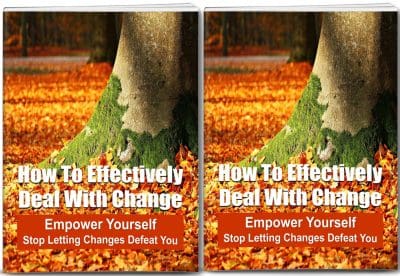 How To Effectively Deal With Change PLR