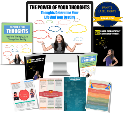 Power Of Your Thoughts PLR