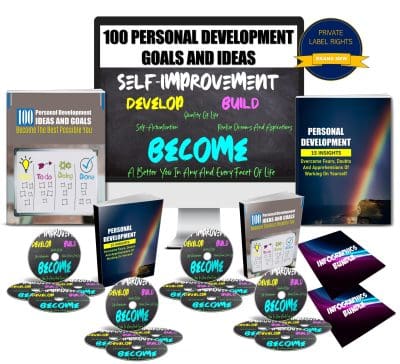 100 Personal Development Goals And Ideas Giant PLR