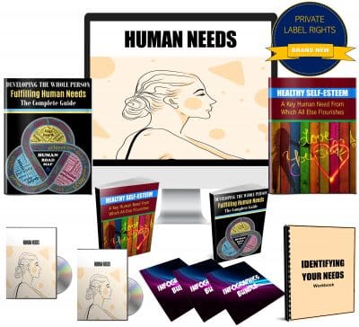 Human Needs Giant Content Pack With PLR Rights