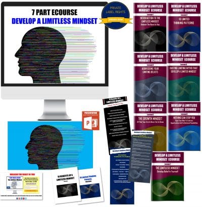 7 Part eCourse: Develop A Limitless Mindset PLR