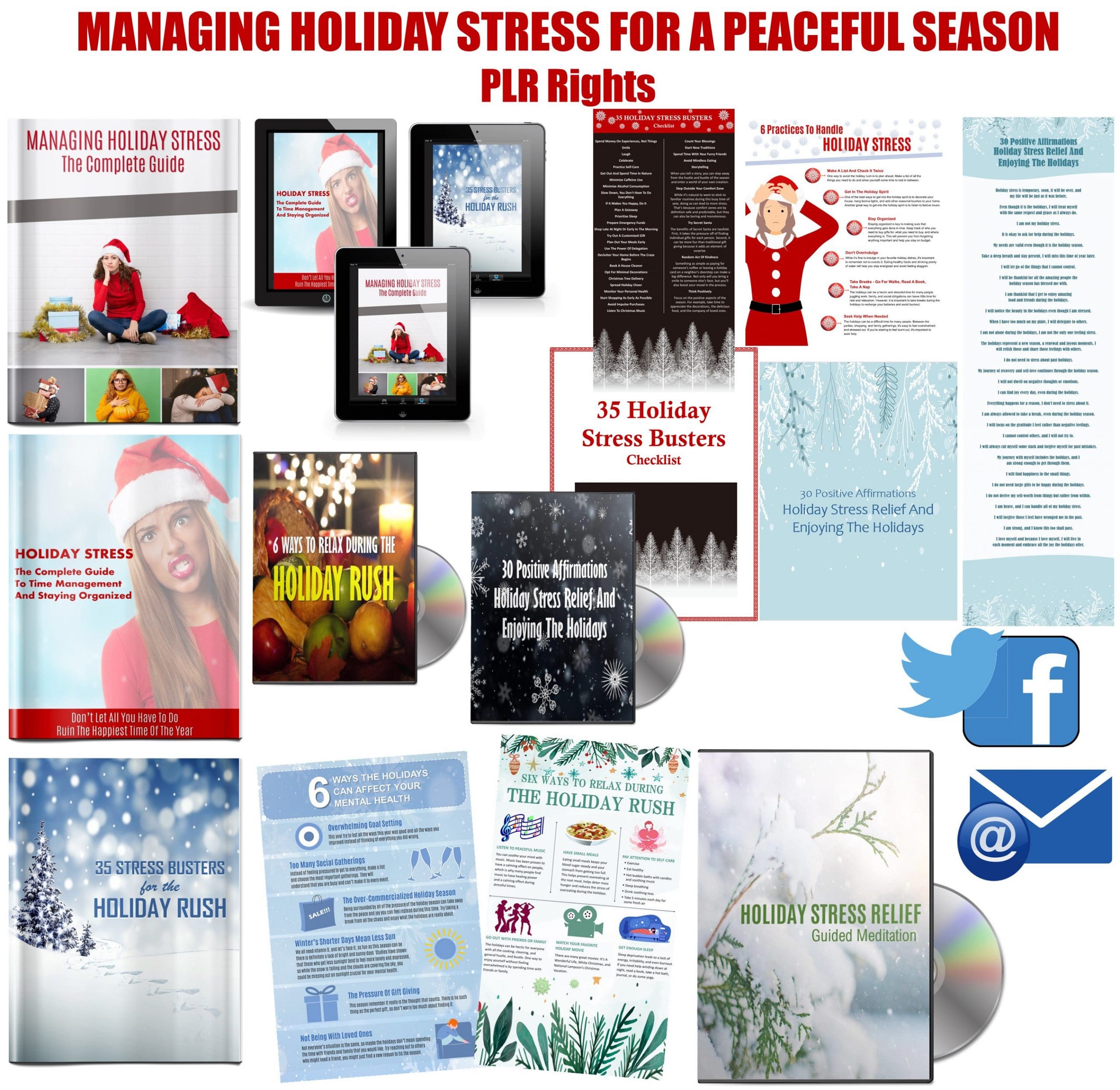 Managing Holiday Stress For A Peaceful Season PLR