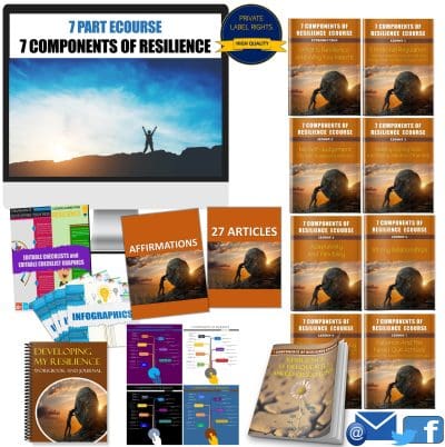 7 Part eCourse: 7 Components Of Resilience Giant PLR