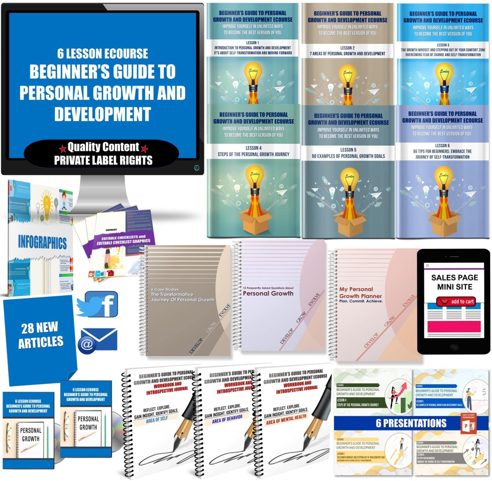 eCourse – The Beginner’s Guide To Personal Growth And Development PLR