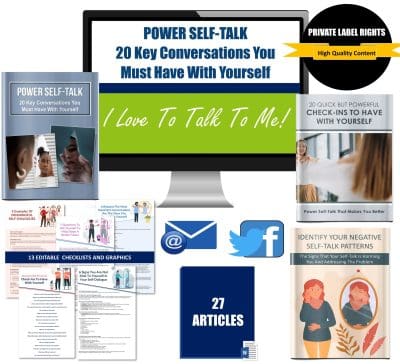 Power Self-Talk – 20 Key Conversations You Must Have With Yourself PLR