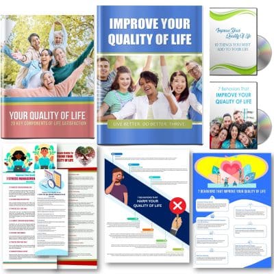 Upgrade Your Life – Secrets To Improving Quality Of Life And Life Satisfaction PLR