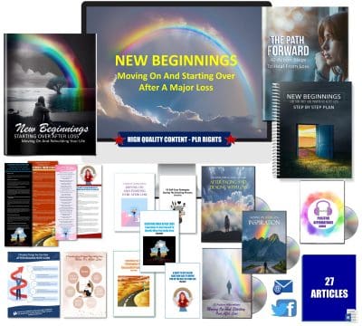 New Beginnings - Moving On And Starting Over After A Major Loss Giant PLR