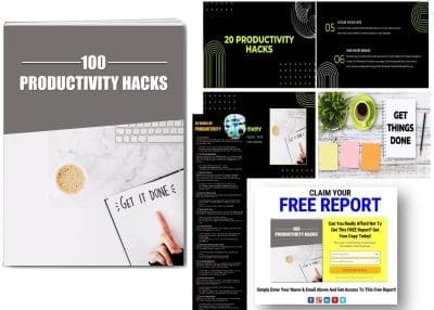 100 Productivity Hacks PLR