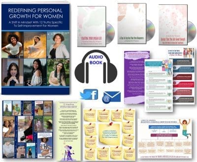 Redefining Personal Growth For Women – A Shift In Mindset With 12 Truths Specific To Self-Improvement For Women PLR